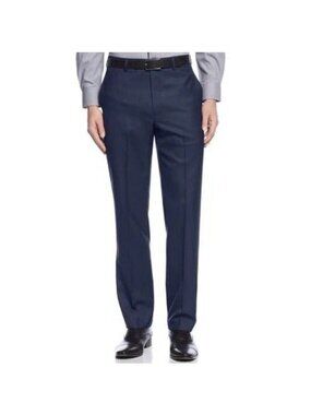 Calvin Klein | Pants | Calvin Klein Men Slim Fit Wool Blend Stretch Suit  Pants Blue Size 34x32 | Poshmark